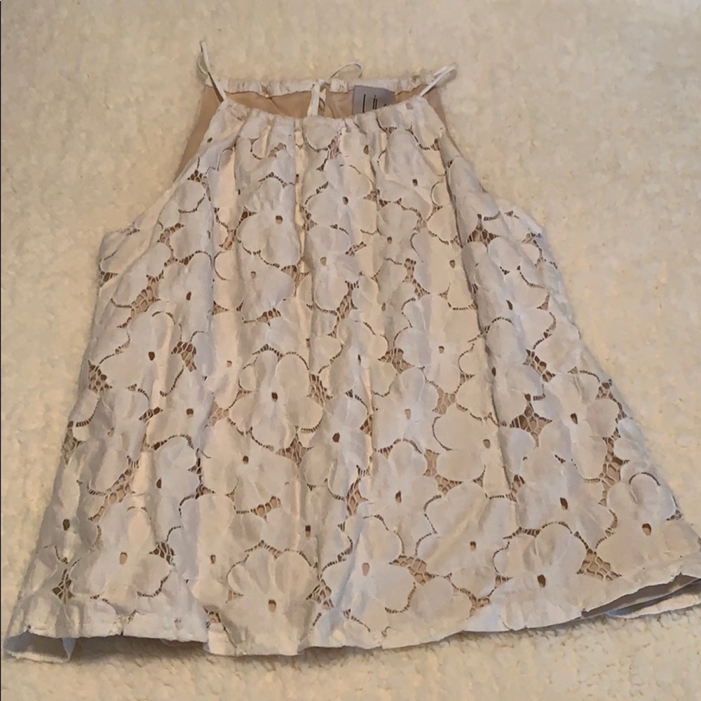 Detailed Lace Tank